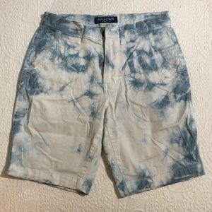 Arizona Men’s M/S Stylish Blue Tie Dye Shorts